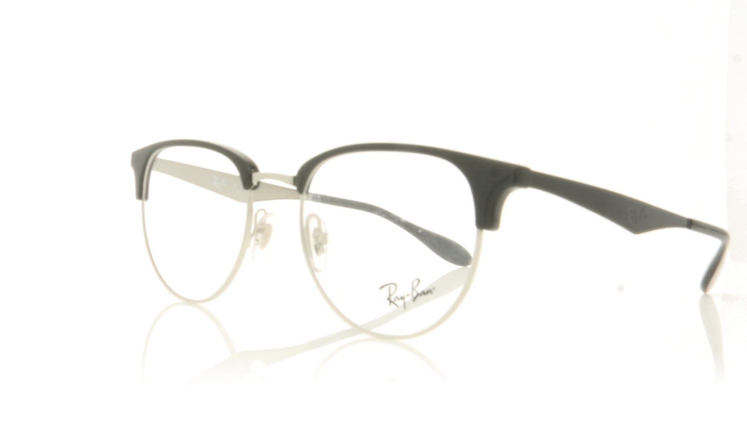 Ray-Ban 0RX6396 2932 Silver Glasses - Angle