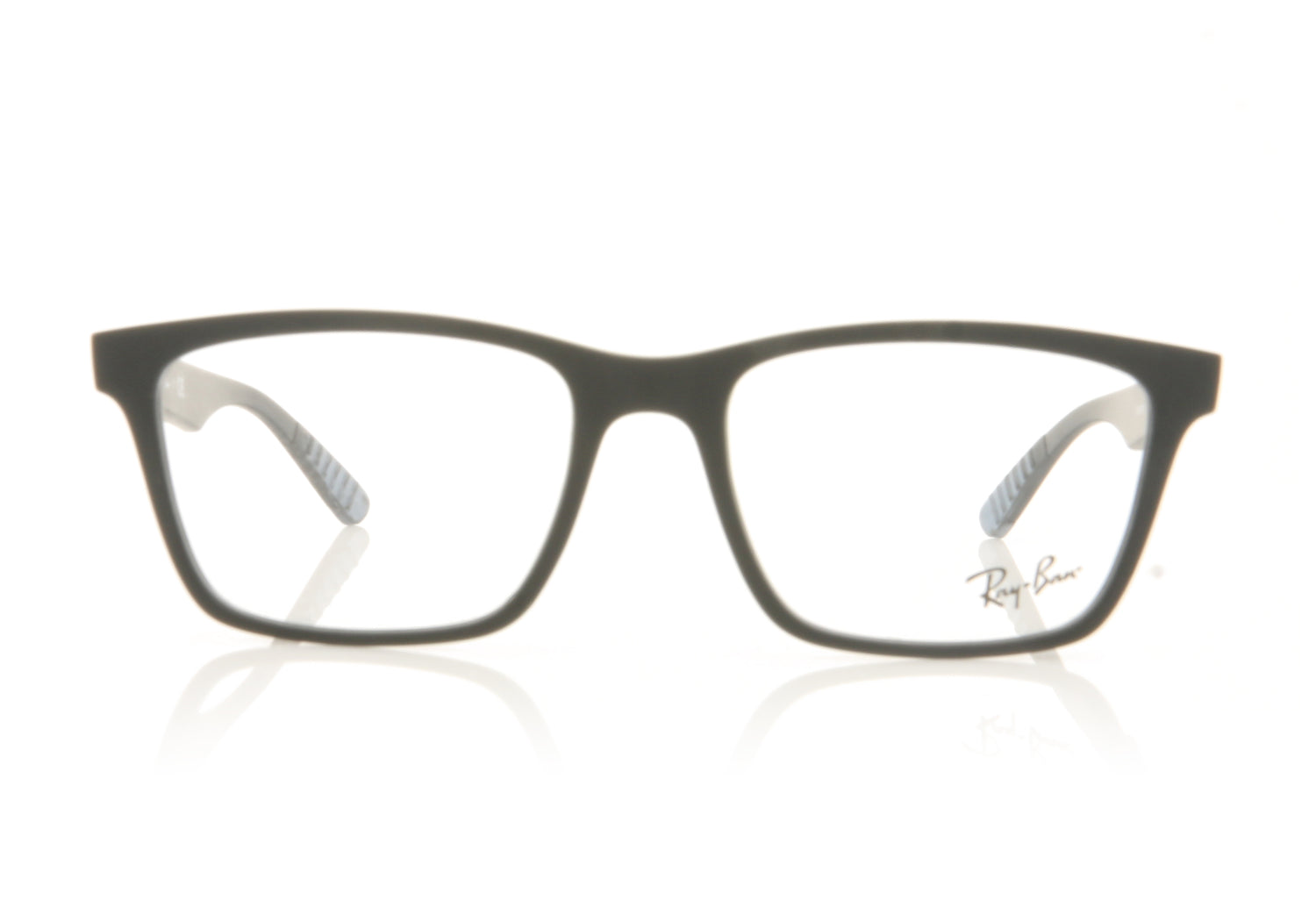 Ray-Ban 0RX7025 2077 Matte Black Glasses - Front