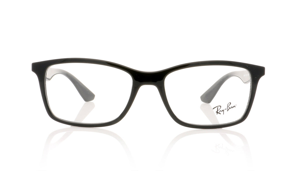 Ray-Ban 0RX7047 2000 Black Glasses - Front