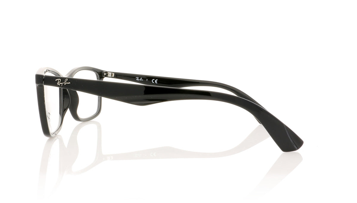 Ray-Ban 0RX7047 2000 Black Glasses - Side