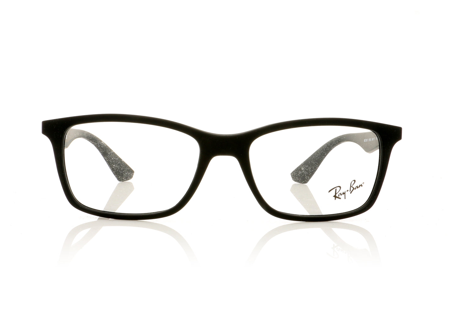 Ray-Ban 0RX7047 5196 Matte Black Glasses - Front