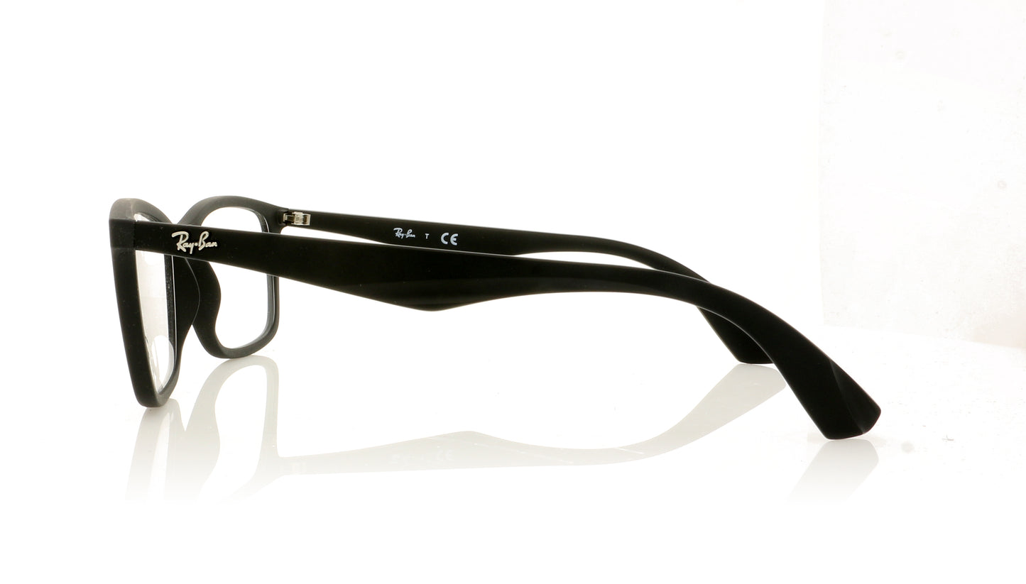 Ray-Ban 0RX7047 5196 Matte Black Glasses - Side