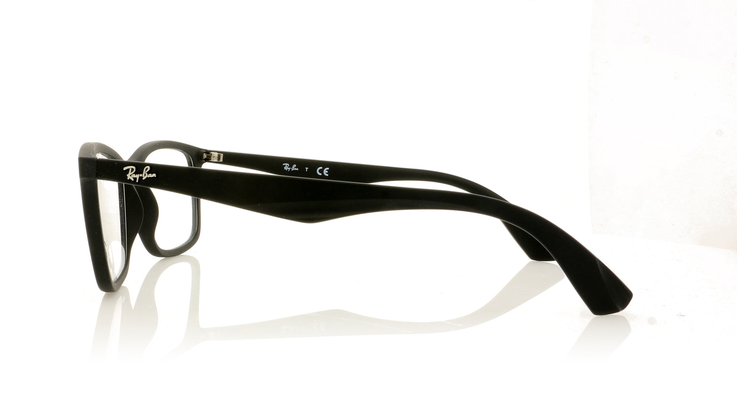 Ray-Ban 0RX7047 5196 Matte Black Glasses - Side