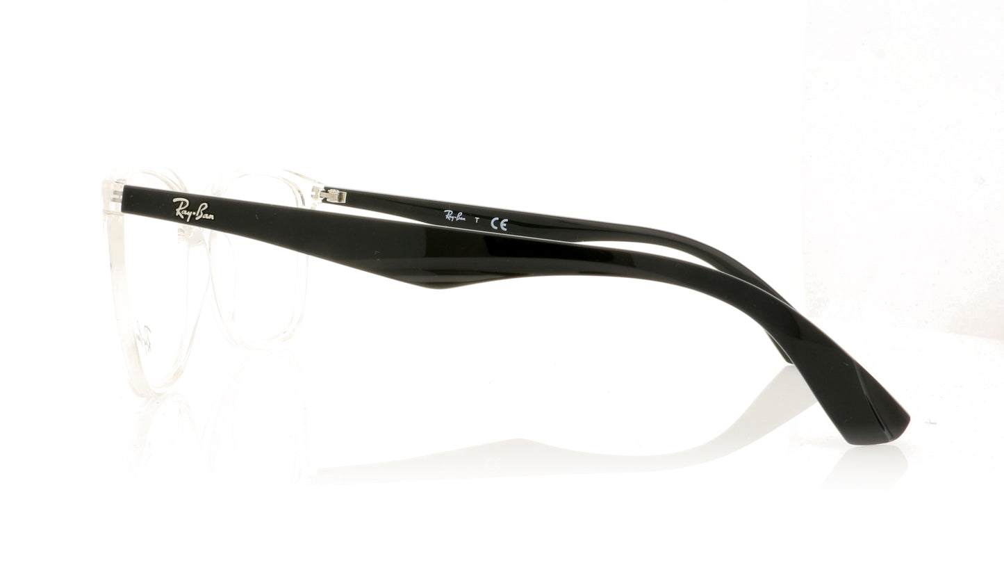Ray-Ban 0RX7066 5943 Transparent Glasses - Side