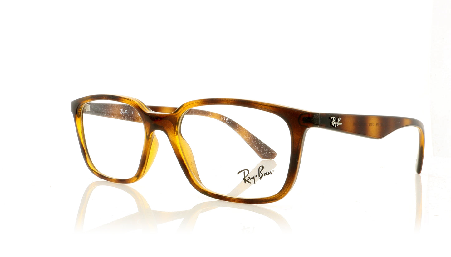 Ray-Ban 0RX7176 2012 Havana Glasses - Angle