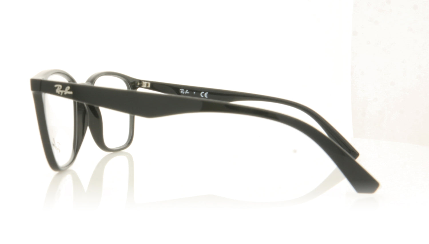 Ray-Ban 0RX7177 2000 Black Glasses - Side