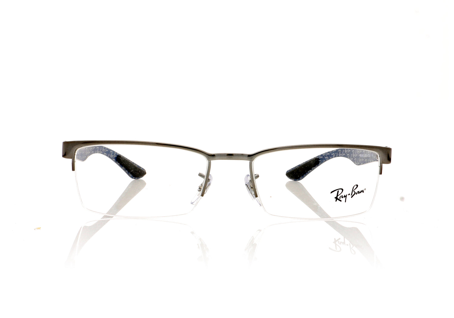 Ray-Ban 0RX8412 2502 Gunmetal Glasses - Front