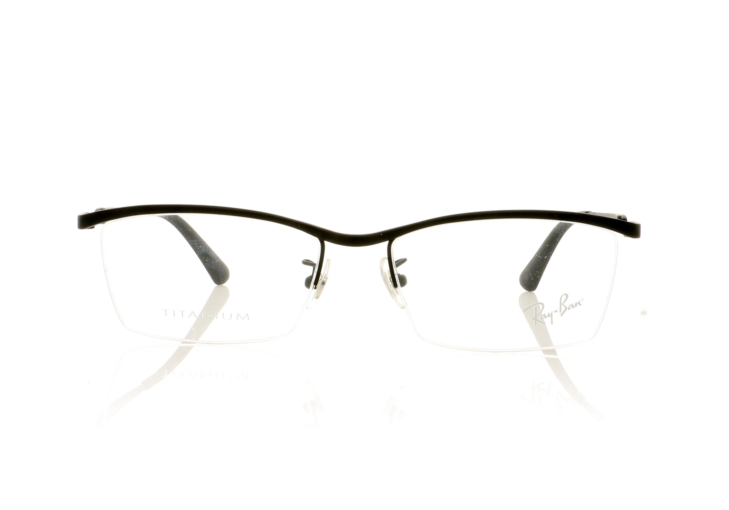 Ray-Ban 0RX8746D 1074 Matte Black Glasses - Front