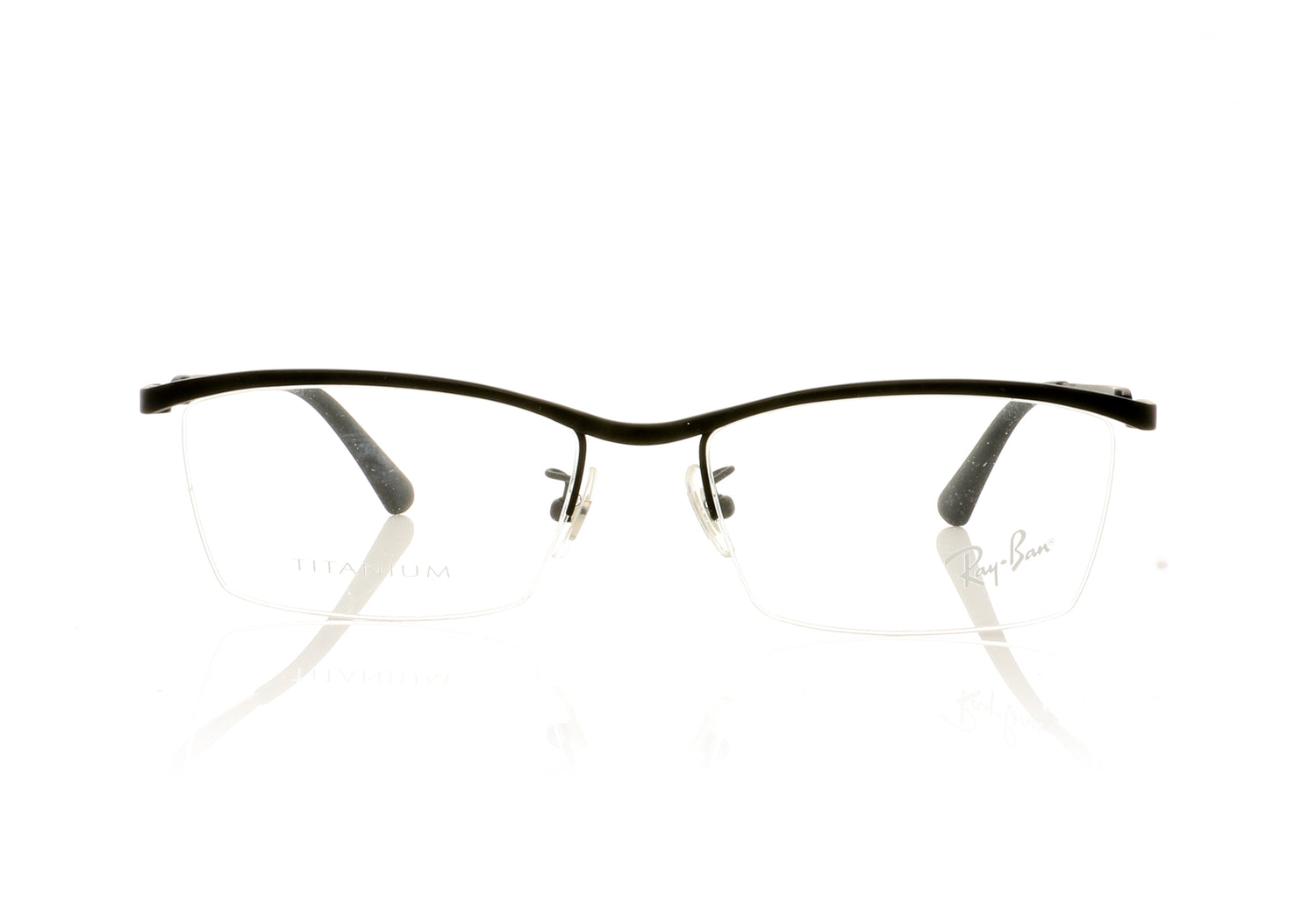 Ray-Ban 0RX8746D 1074 Matte Black Glasses - Front