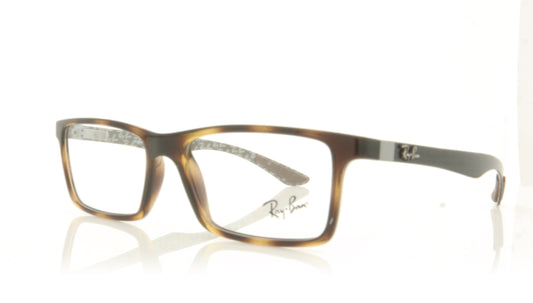 Ray-Ban 0RX8901 5846 Havana Glasses - Angle