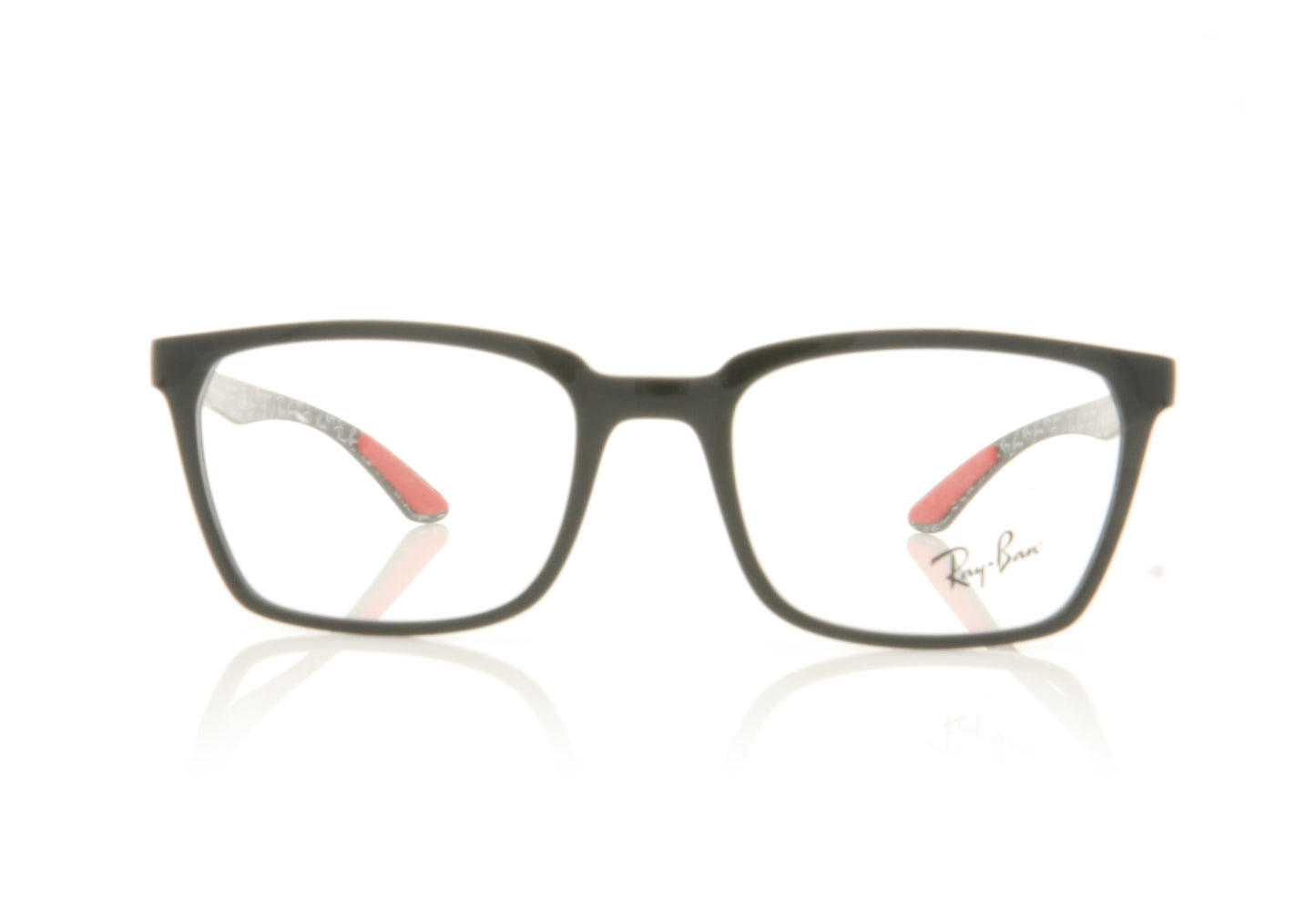 Ray-Ban 0RX8906 2000 Shiny Black Glasses - Front