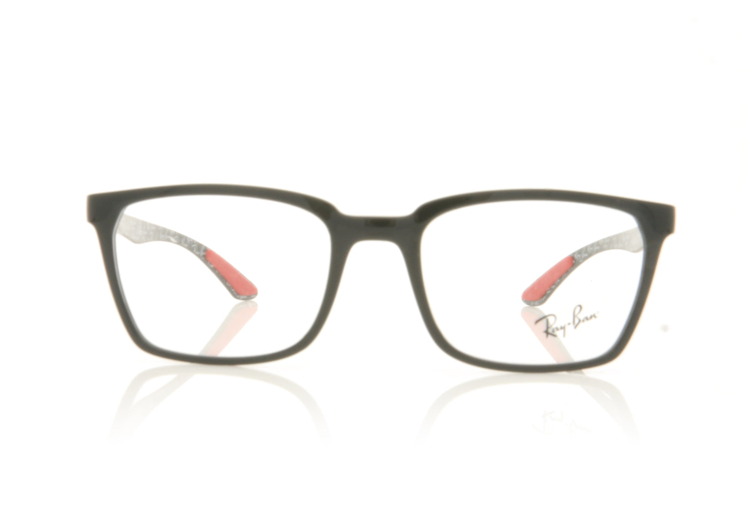 Ray-Ban 0RX8906 2000 Shiny Black Glasses - Front