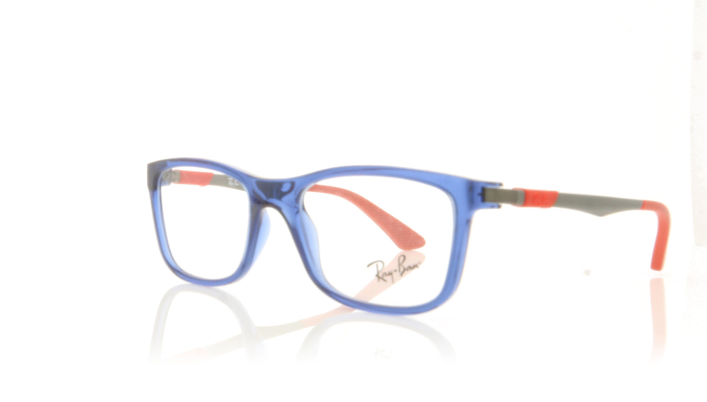Ray-Ban 0RY1549 3734 Transparent Blue Glasses - Angle