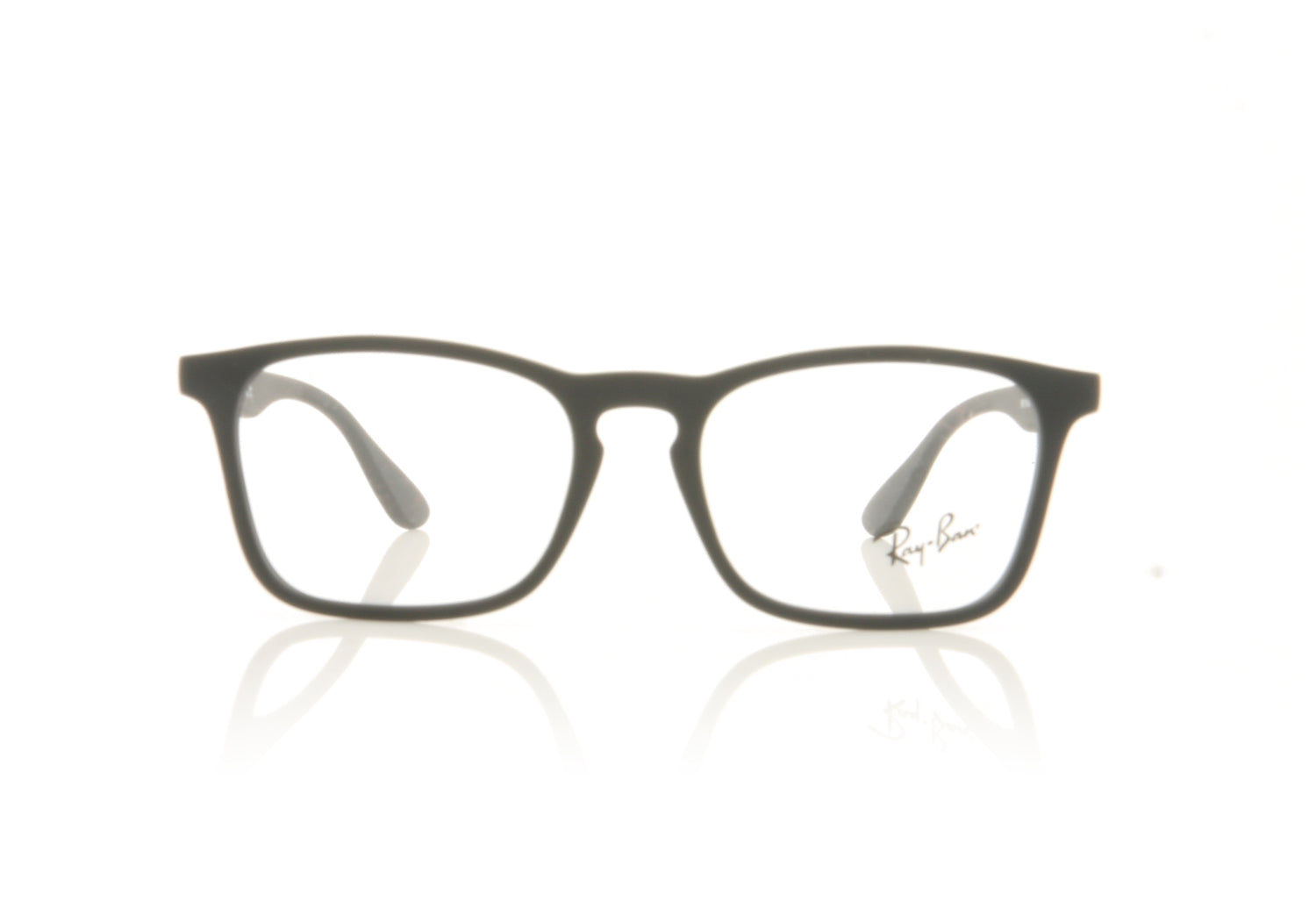 Ray-Ban 0RY1553 3615 Rubber Black Glasses - Front