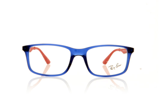 Ray-Ban 0RY1570 3721 Transparent Blue Glasses - Front
