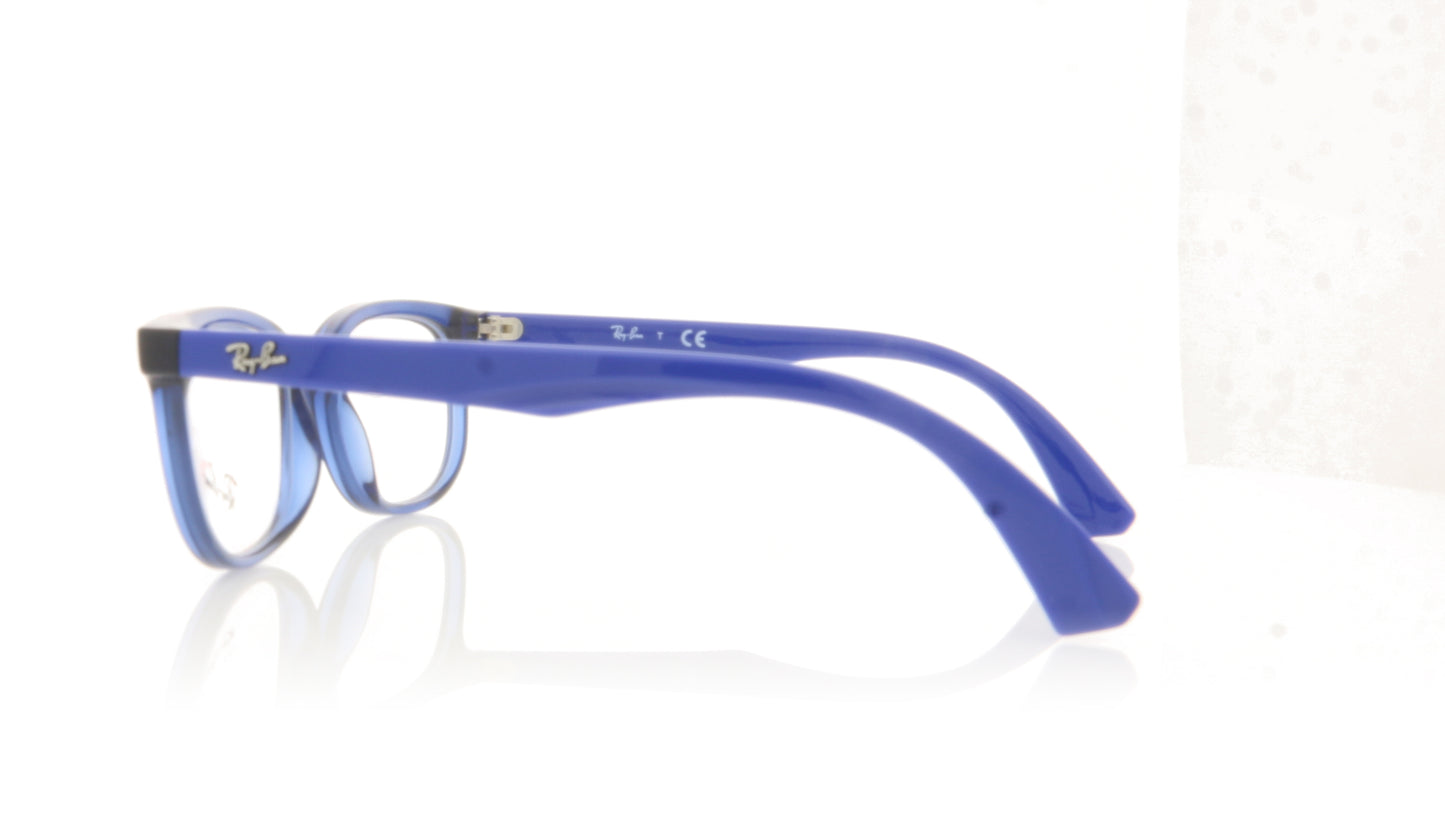 Ray-Ban 0RY1584 3686 Transparent Blue Glasses - Side