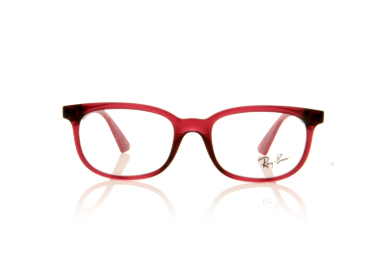 Ray-Ban 0RY1584 3760 Transparent Fuxia Glasses - Front