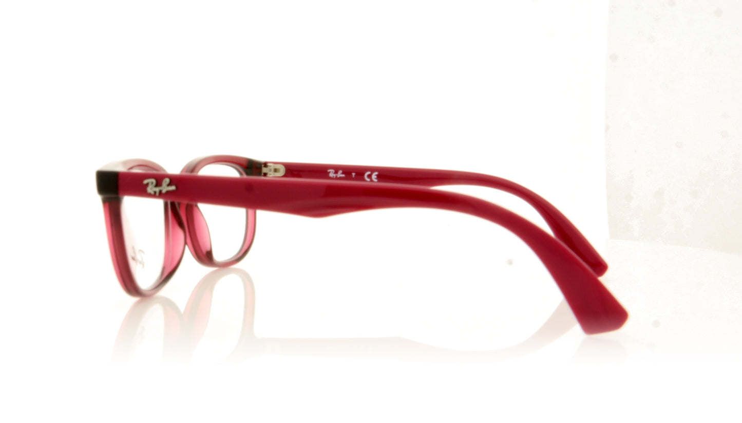 Ray-Ban 0RY1584 3760 Transparent Fuxia Glasses - Side