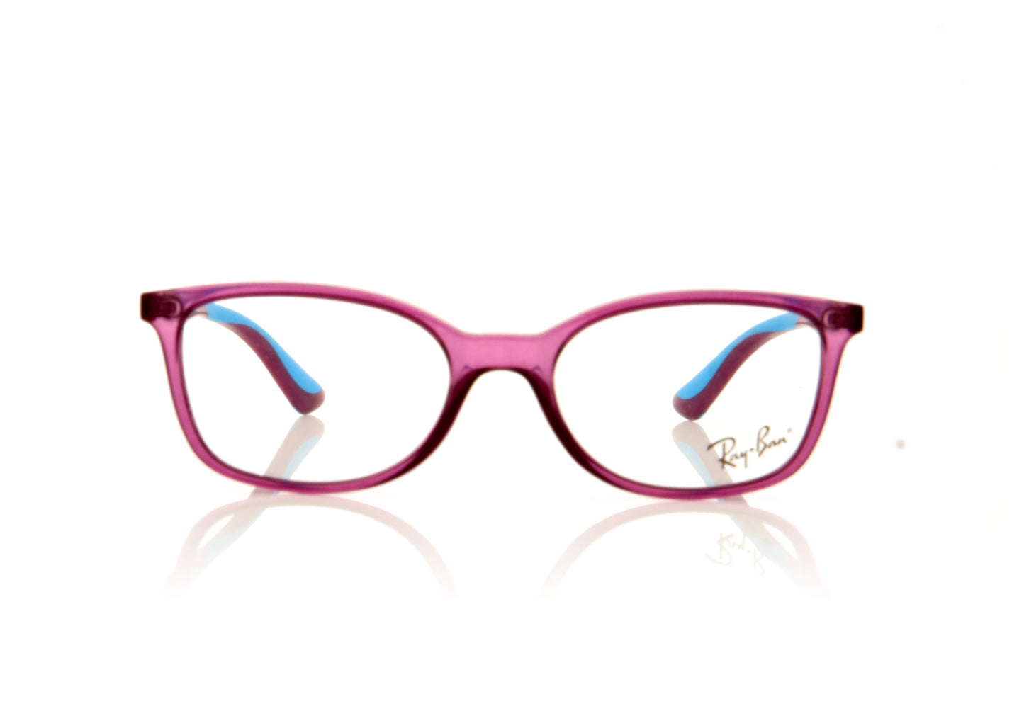 Ray-Ban 0RY1586 3776 Transparent Violet Glasses - Front