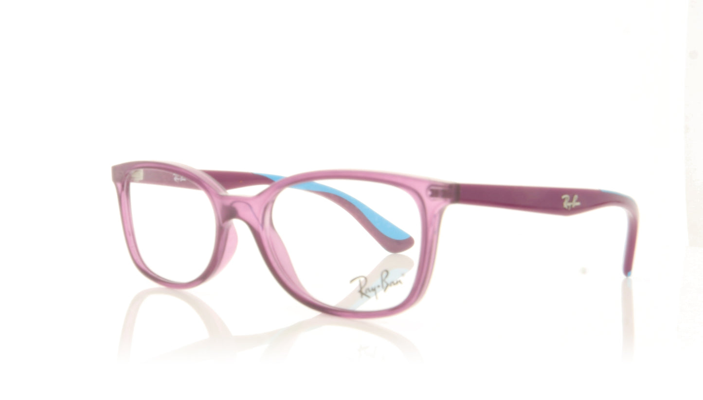 Ray-Ban 0RY1586 3776 Transparent Violet Glasses - Angle