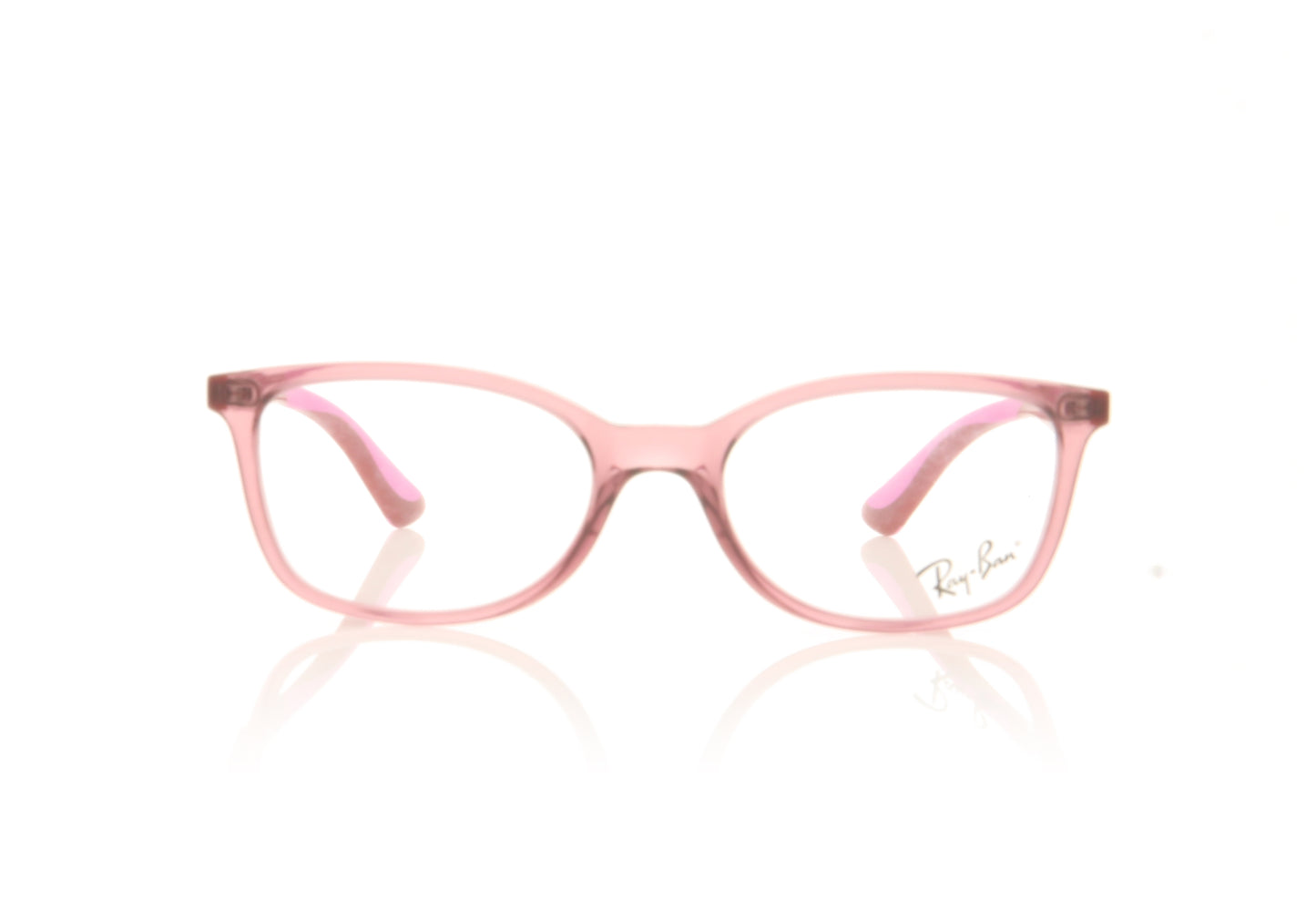 Ray-Ban 0RY1586 3777 Transparent Red Glasses - Front