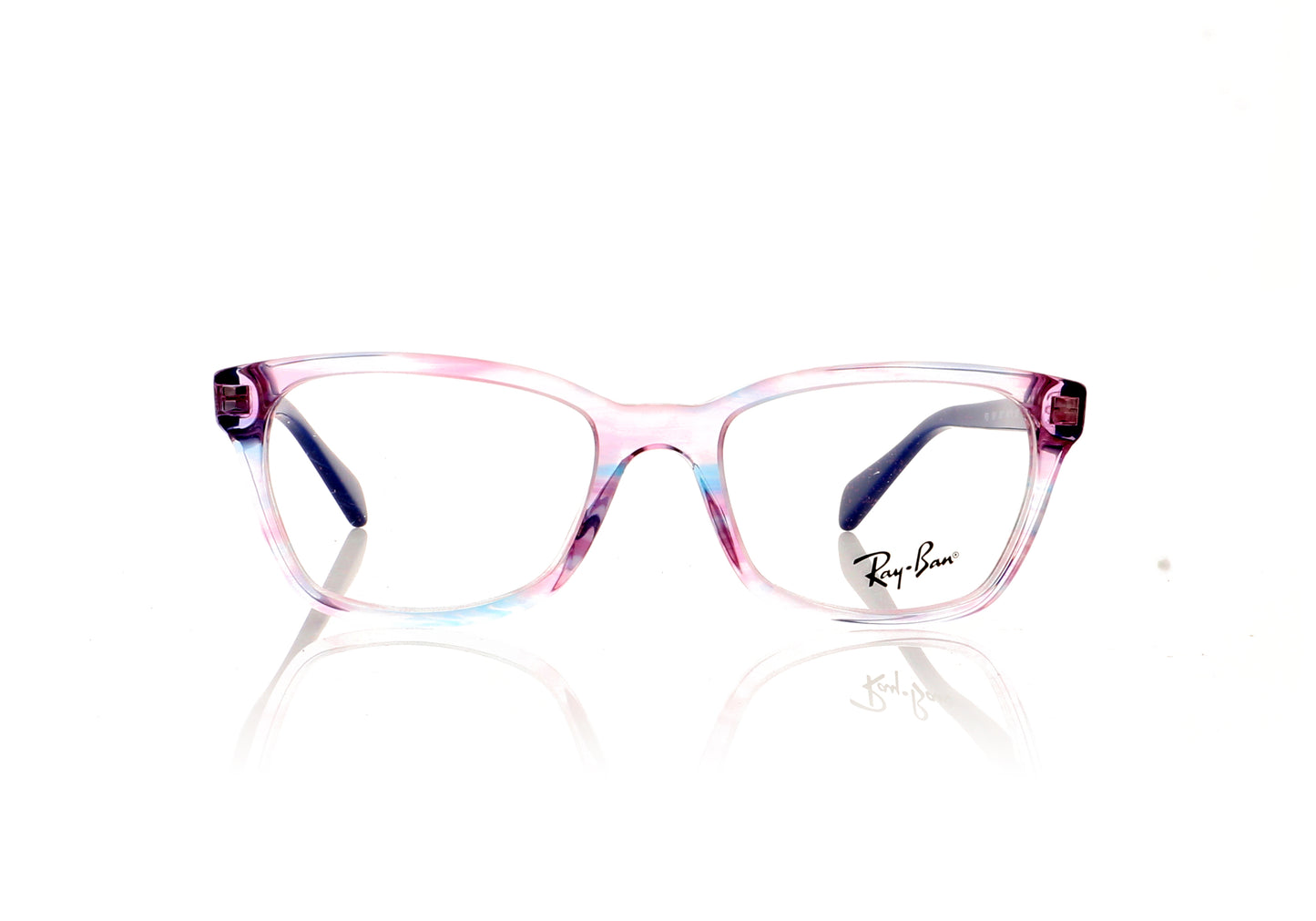 Ray-Ban 0RY1591 3807 Violet Stripped Multicolor Glasses - Front