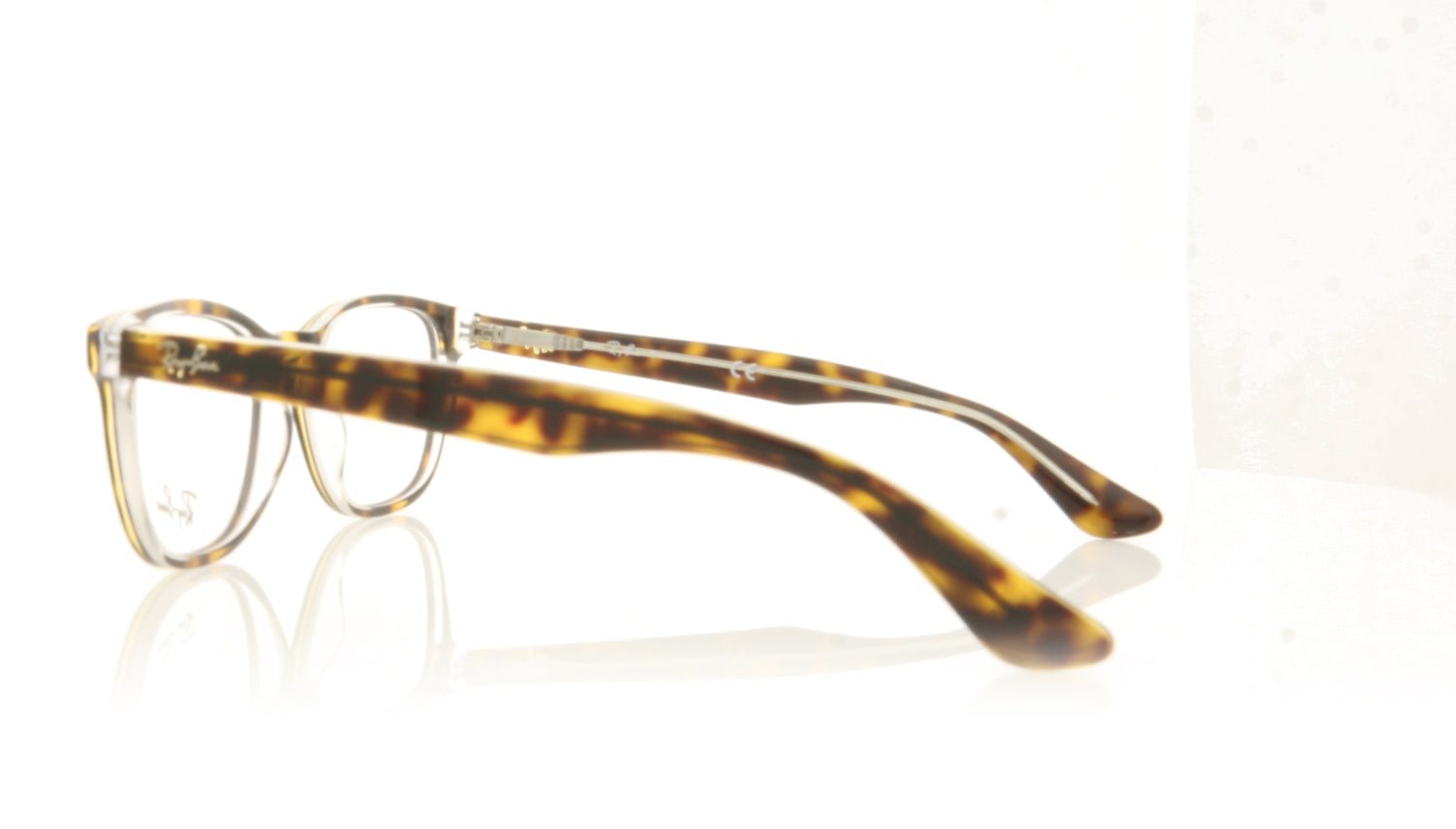 Ray-Ban 0RY1592 3805 Top Havana On Trasparent Glasses - Side