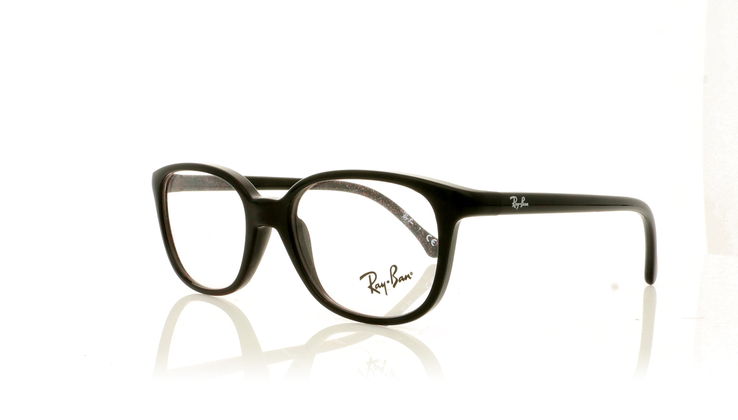 Ray-Ban 0RY1900 3833 Black Glasses - Angle