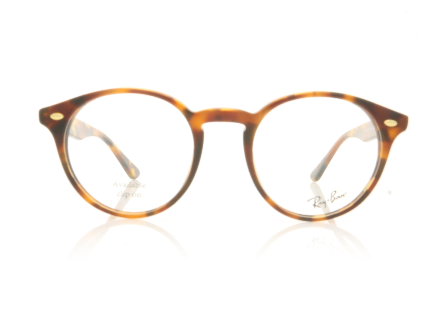 Ray-Ban RB2180V 5675 Havana Glasses - Front