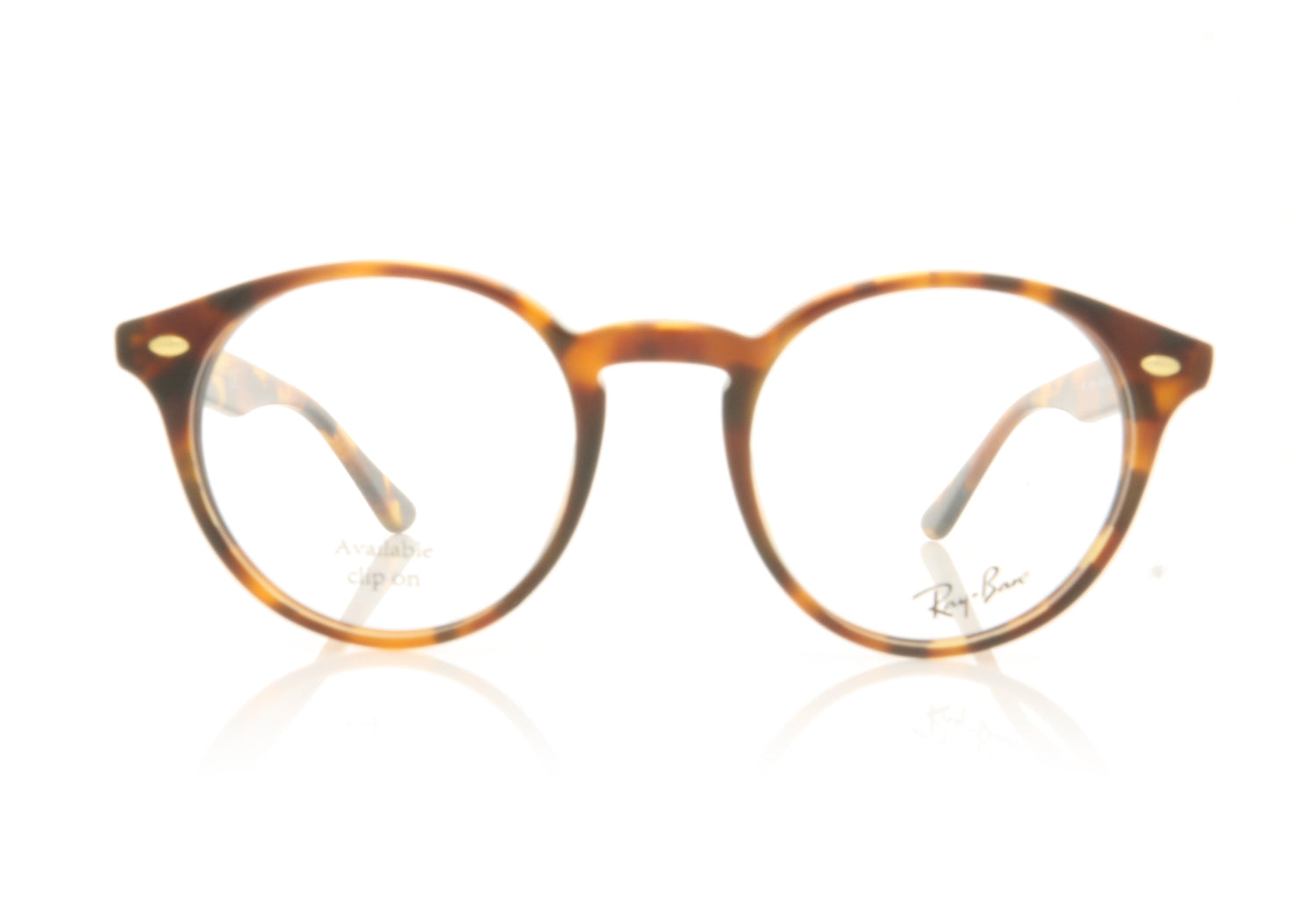 Ray-Ban RB2180V 5675 Havana Glasses - Front