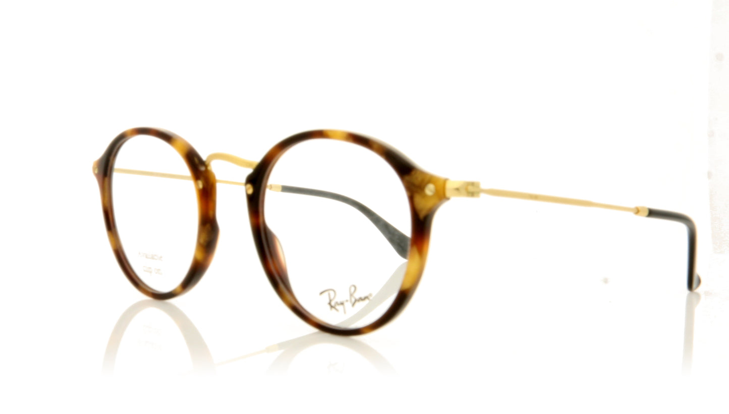 Ray-Ban RB2447V 5494 Havana Gold Glasses - Angle