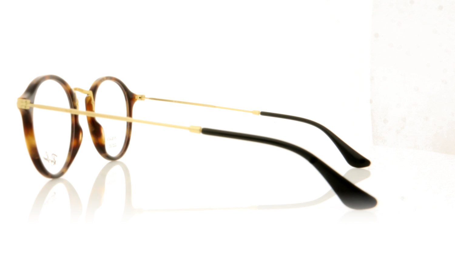 Ray-Ban RB2447V 5494 Havana Gold Glasses - Side