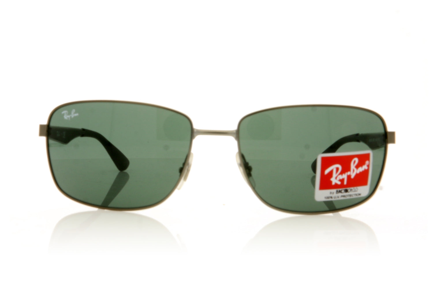 Ray-Ban RB3529 29 Gunmetal Sunglasses - Front