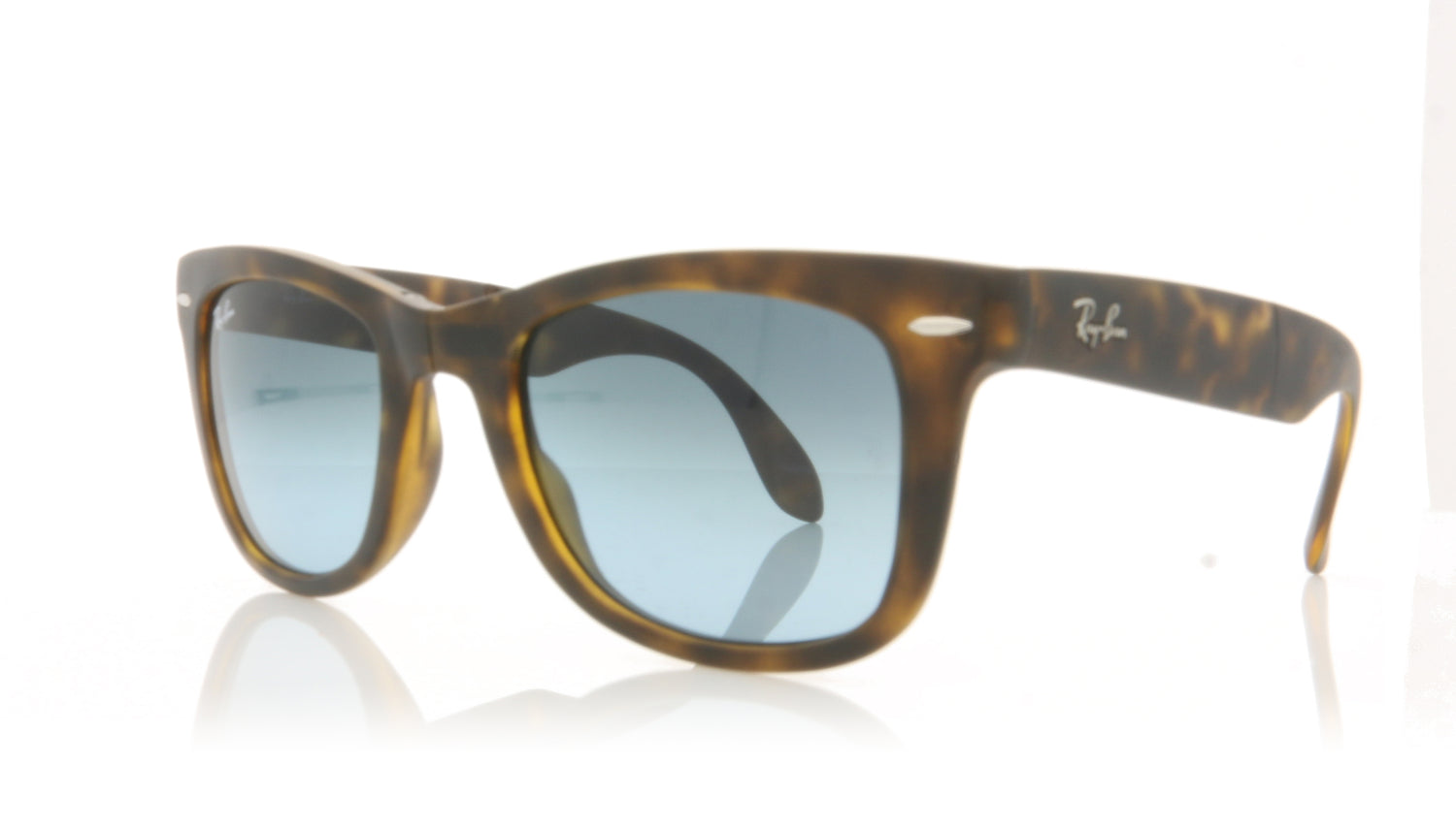 Ray-Ban 0RB4105 894/3M Tortoise Sunglasses - Angle