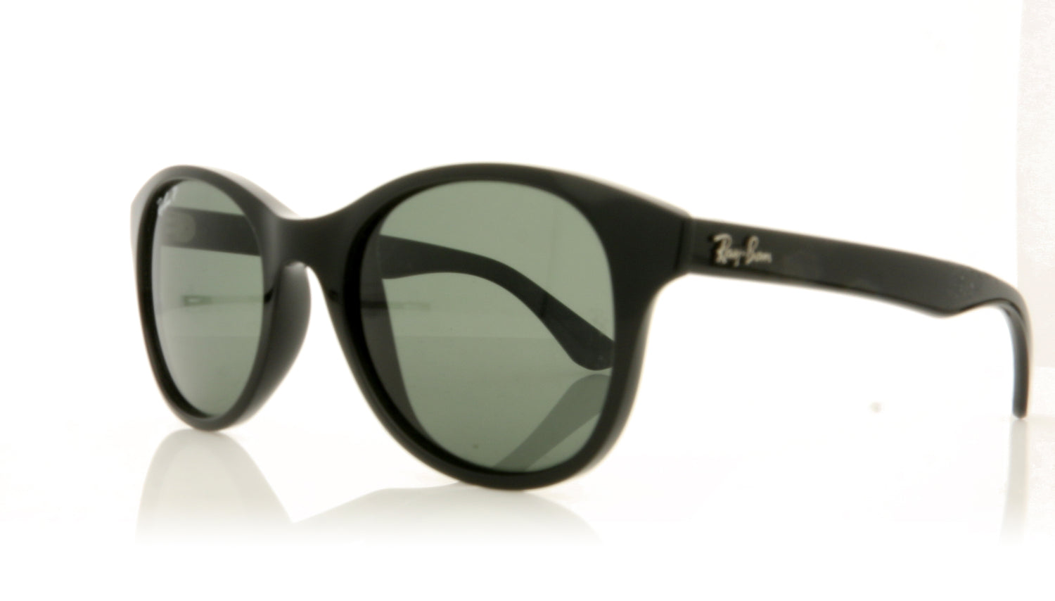 Ray-Ban RB4203 601 Black Sunglasses - Angle
