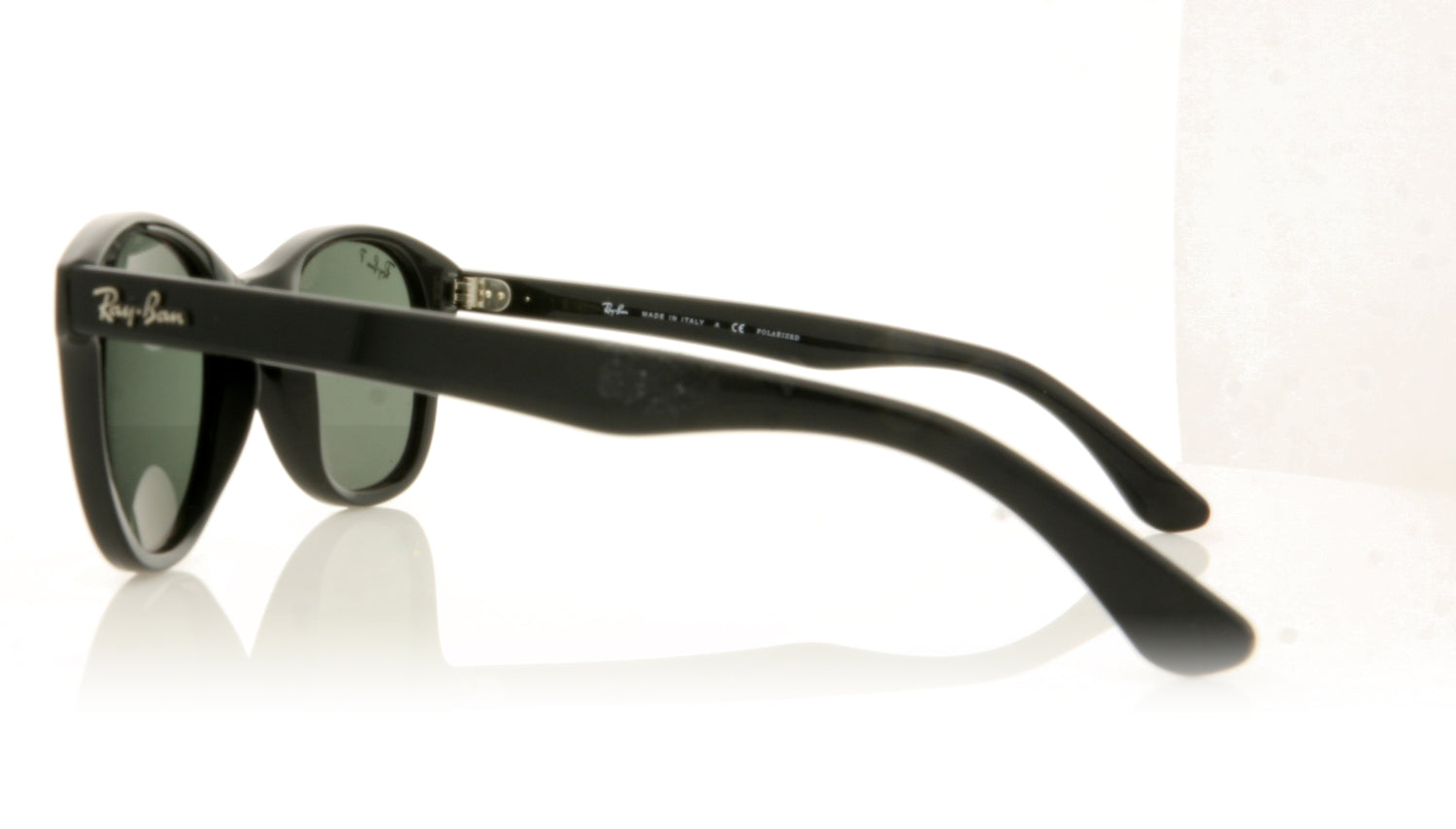 Ray-Ban RB4203 601 Black Sunglasses - Side