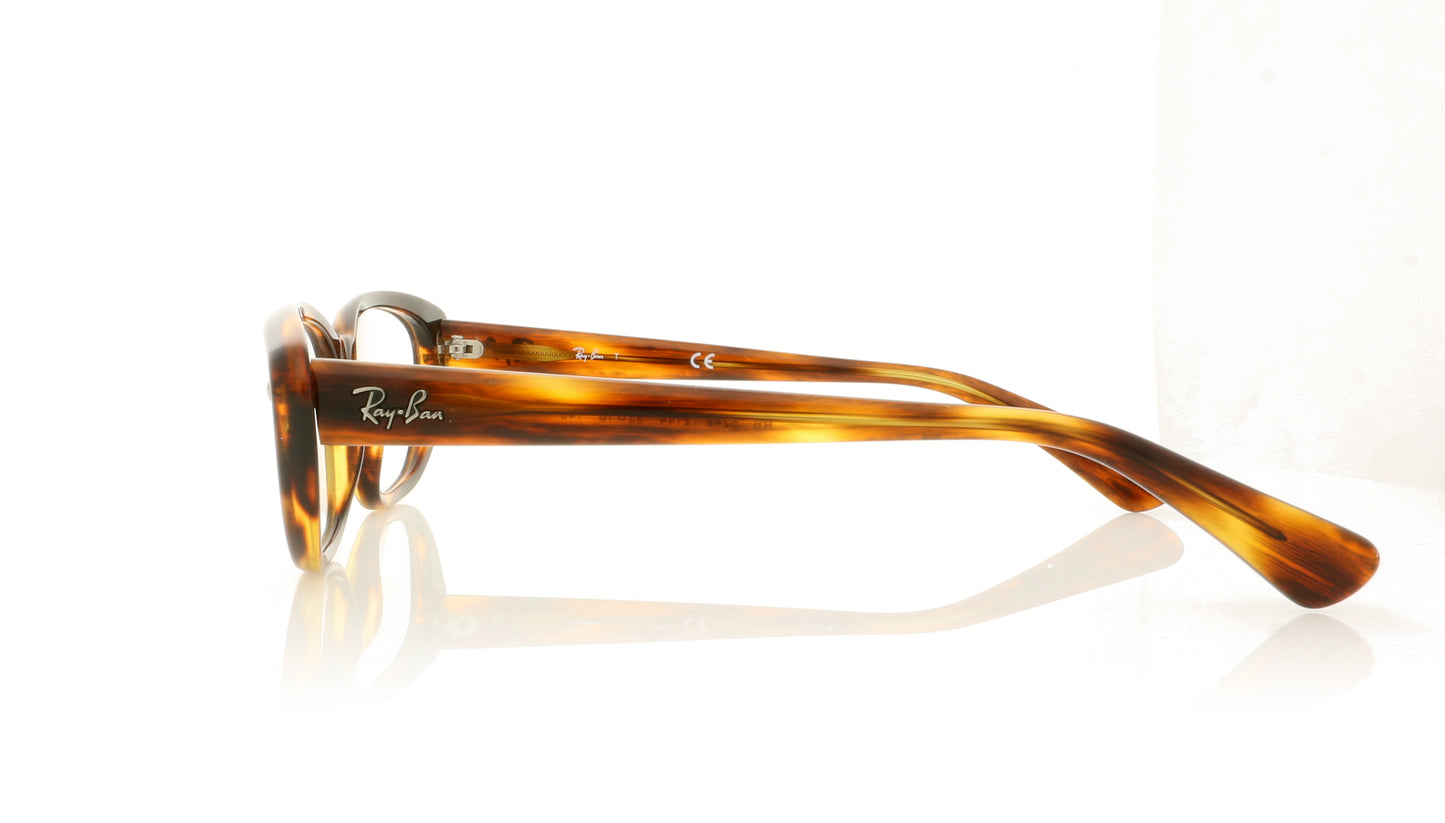 Ray-Ban RB5242 2144 Havana Glasses - Side