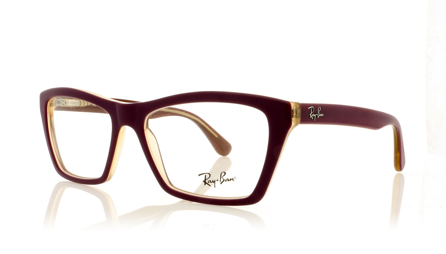 Ray-Ban RB5316 5390 Purple Glasses - Angle