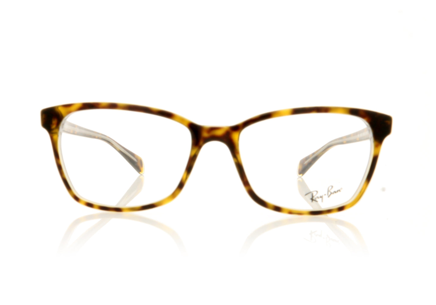 Ray-Ban RB5362 5082 Havana with Clear Transparent Glasses - Front