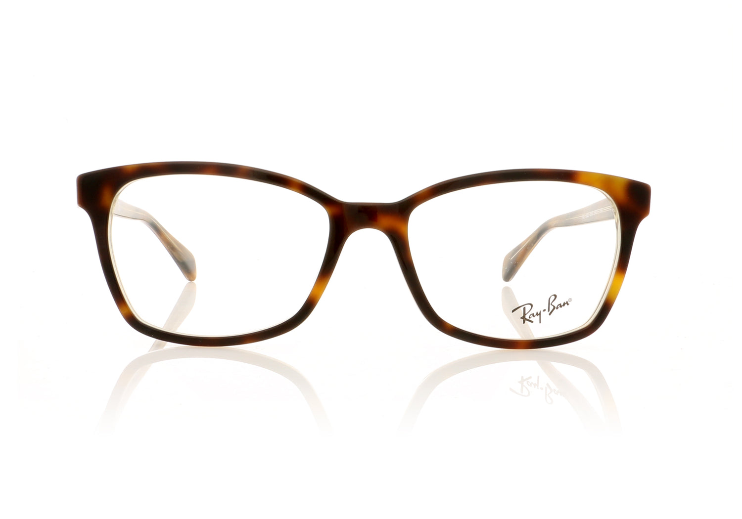 Ray-Ban RB5362 5913 Top Havana Glasses - Front