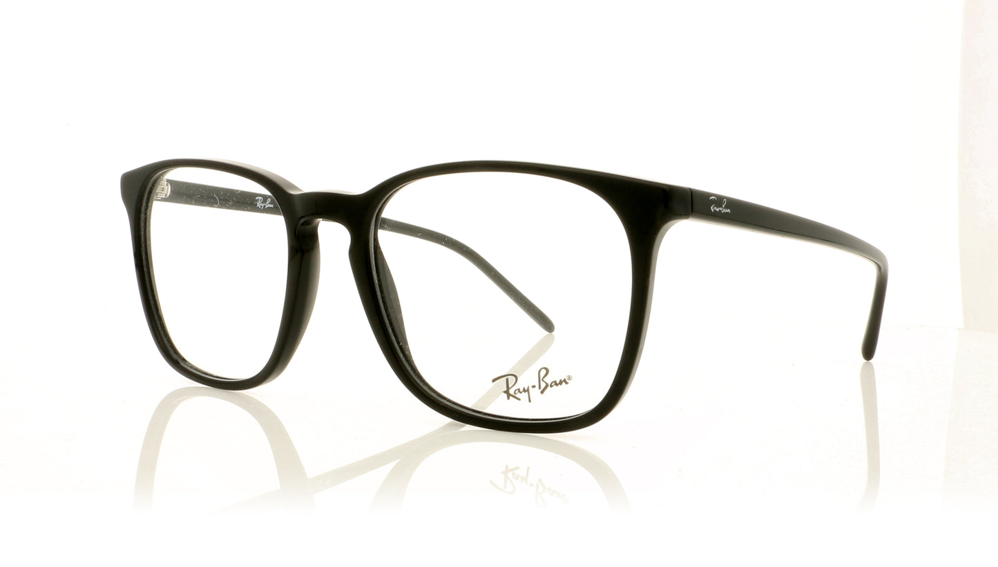 Ray-Ban RB5387 2000 Black Glasses - Angle