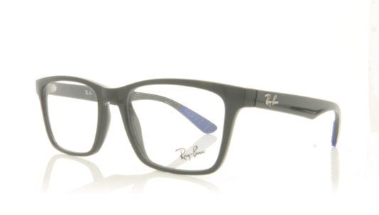 Ray-Ban RB7025 5917 Shiny Grey Glasses - Angle