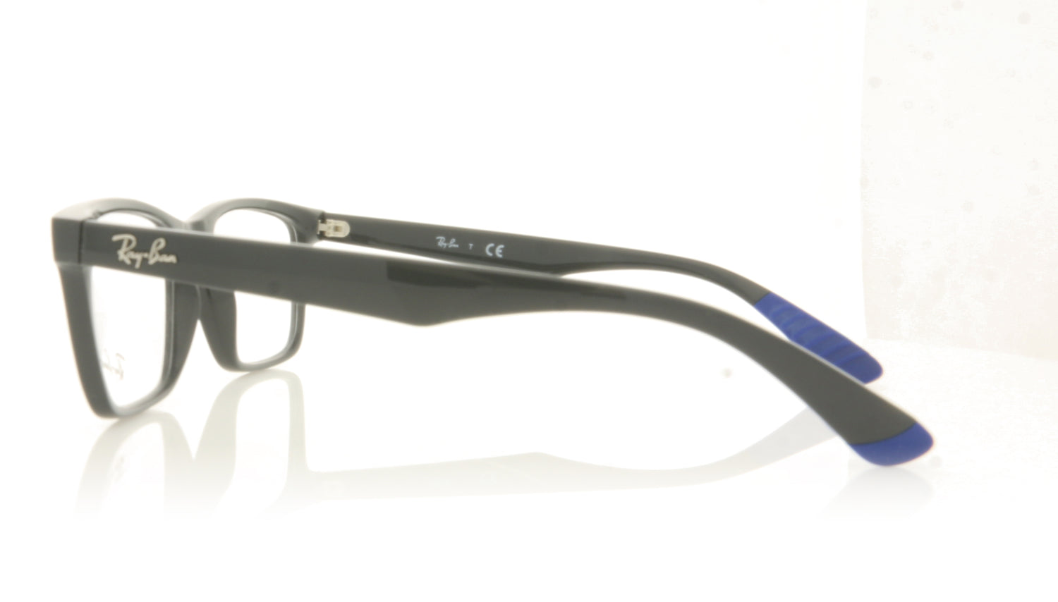 Ray-Ban RB7025 5917 Shiny Grey Glasses - Side