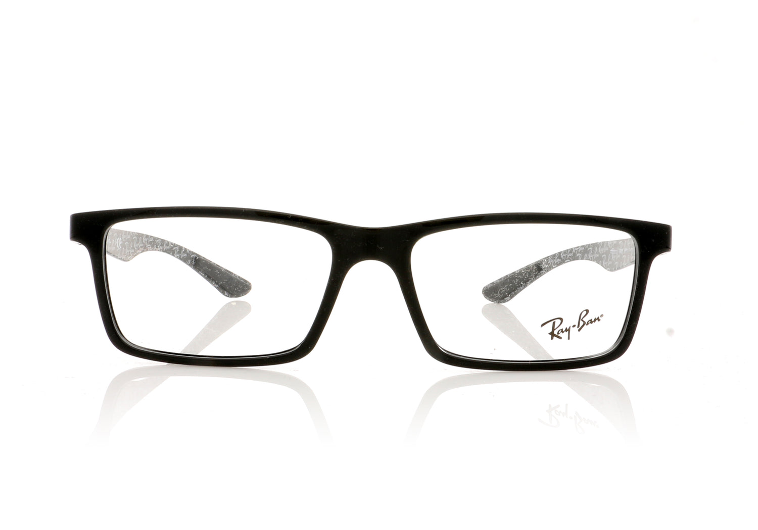 Ray-Ban 0RX8901 RB 8901 5843 Black Glasses - Front