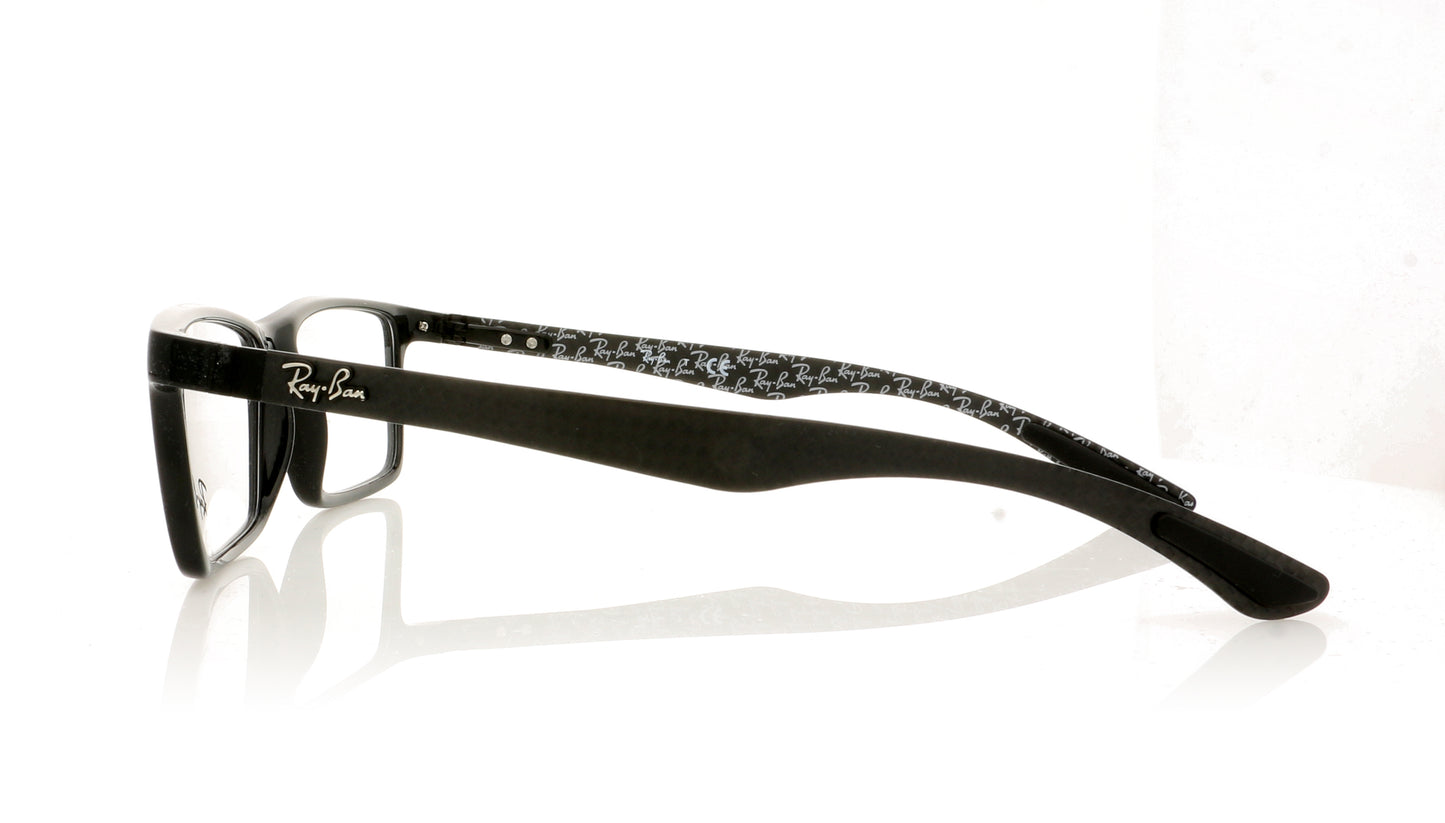 Ray-Ban 0RX8901 RB 8901 5843 Black Glasses - Side