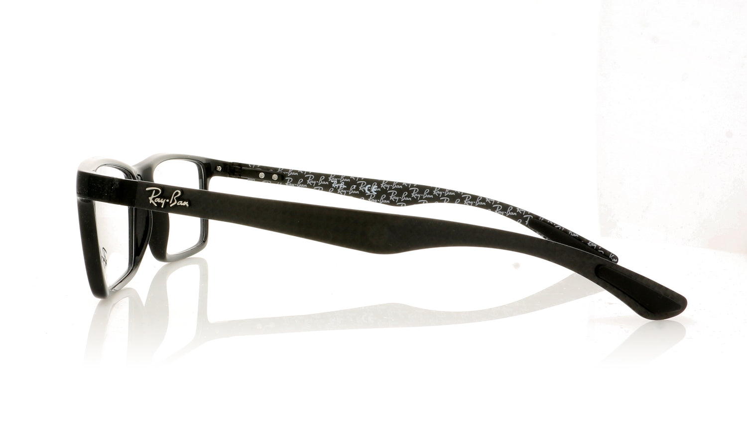 Ray-Ban 0RX8901 RB 8901 5843 Black Glasses - Side