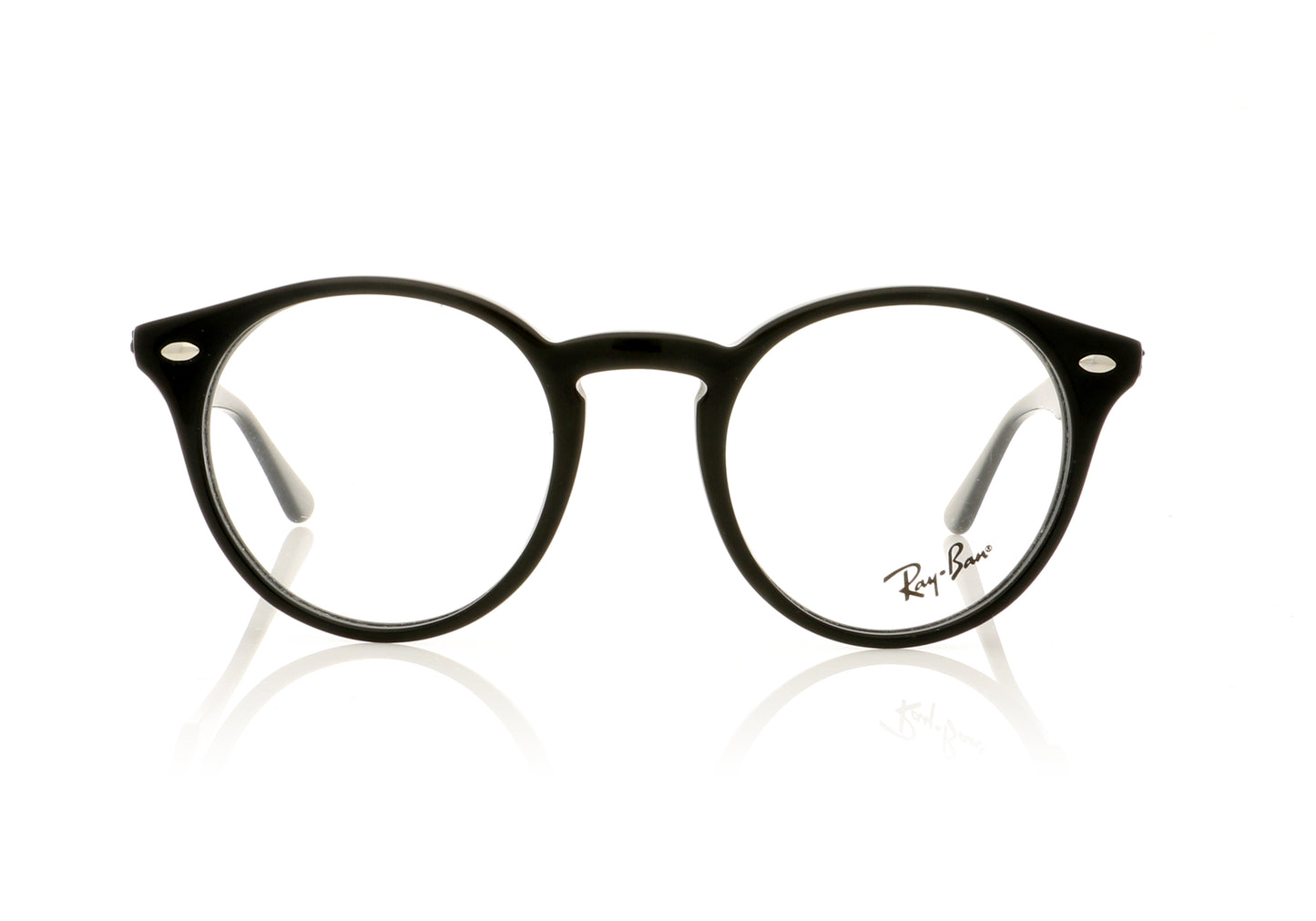 Ray-Ban RB2180-V RX2180-V 2000 Black Glasses - Front