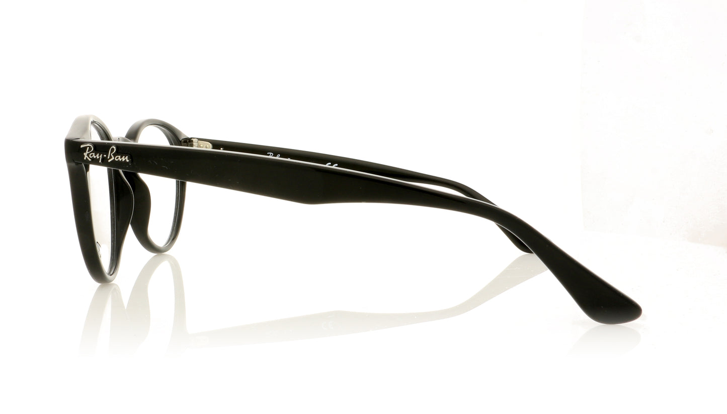 Ray-Ban RB2180-V RX2180-V 2000 Black Glasses - Side