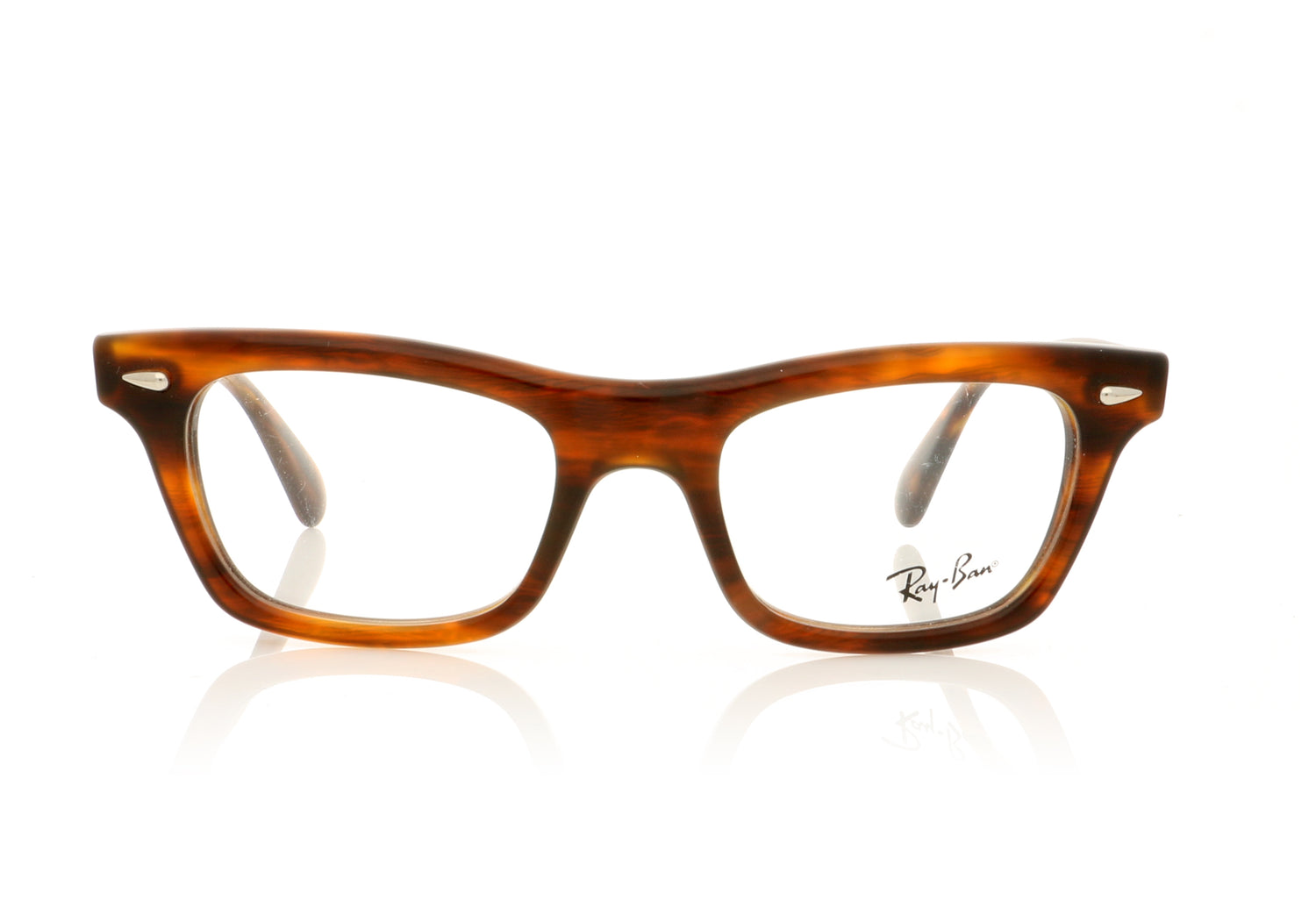 Ray-Ban RB5281 RX5281 2144 Dark Tortoise Glasses - Front
