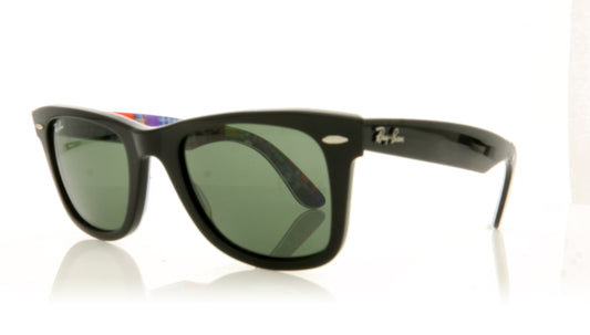 Ray-Ban RB2140 Wayfarer 1131 Black Sunglasses - Angle